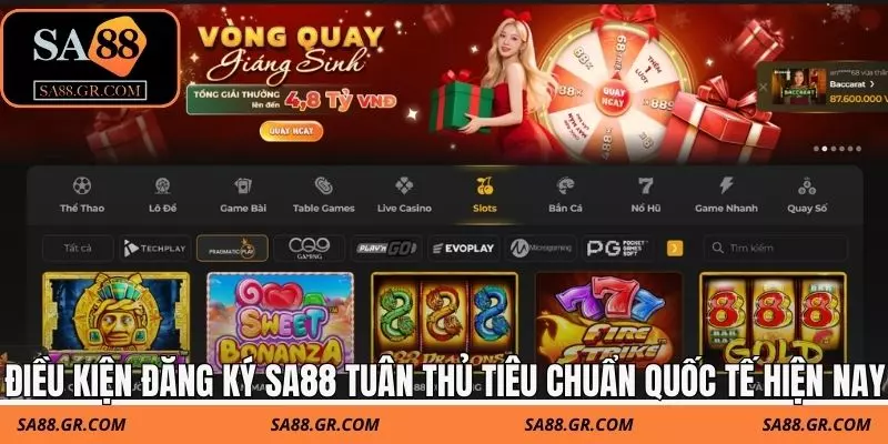 Điều kiện đăng ký SA88 tuân thủ tiêu chuẩn quốc tế hiện nay