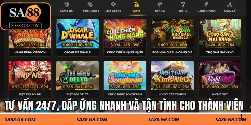 Tư vấn 24/7, đáp ứng nhanh và tận tình cho thành viên Tư vấn 24/7, đáp ứng nhanh và tận tình cho thành viên